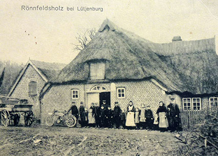 Rönfeldholz um 1900