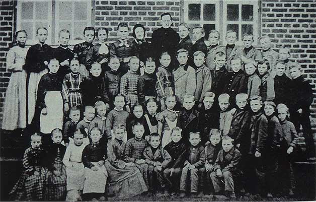 Oberklasse der Schule Wentorf